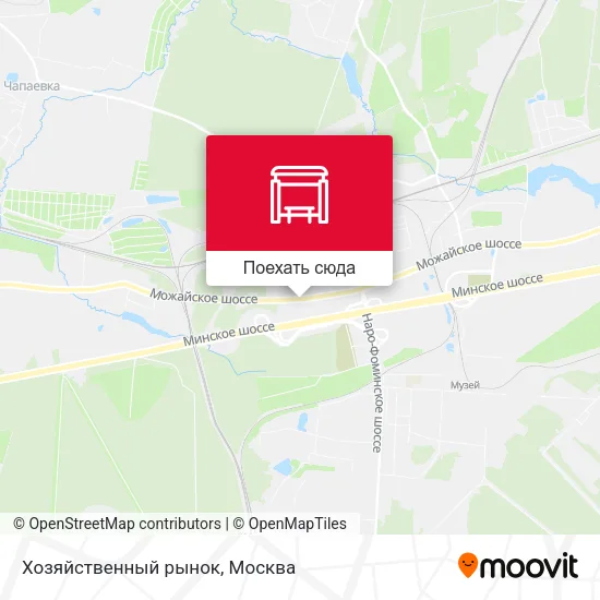 Карта Хозяйственный рынок