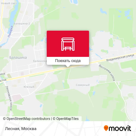 Карта Лесная