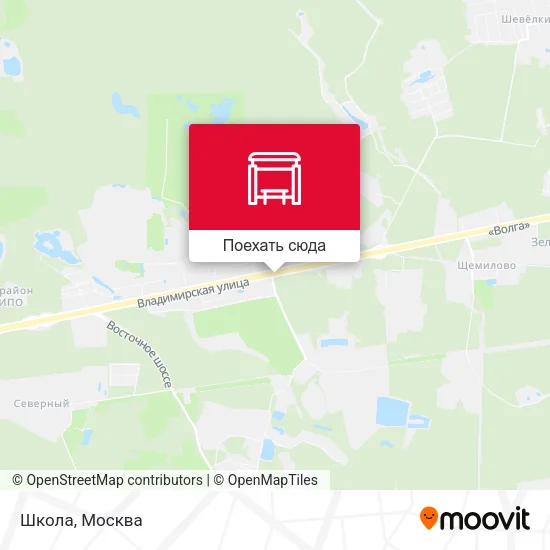 Карта Школа