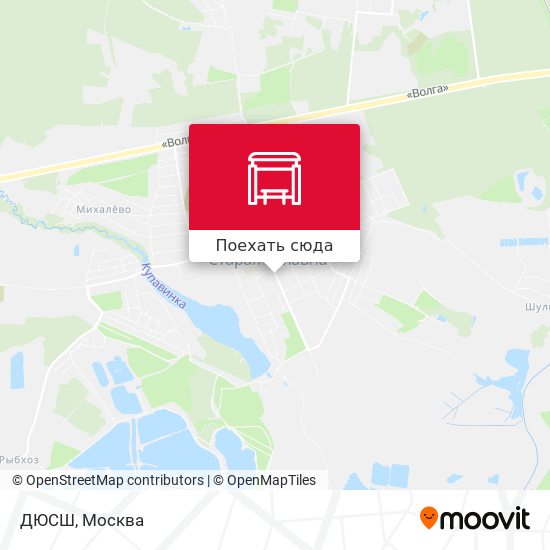 Карта ДЮСШ