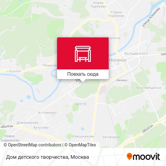 Карта Дом детского творчества