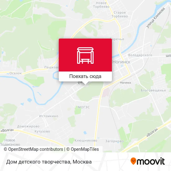 Карта Дом детского творчества