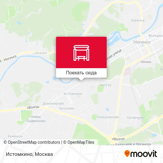 Карта Истомкино