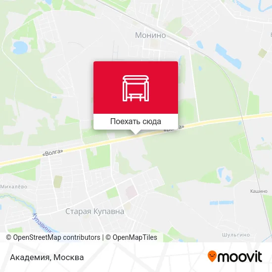 Карта Академия