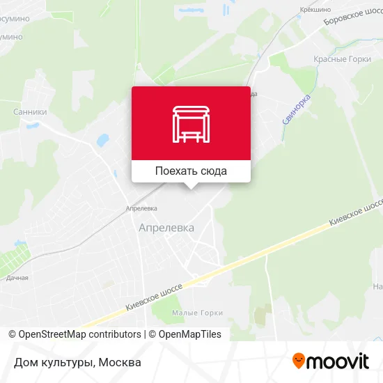 Карта Дом культуры