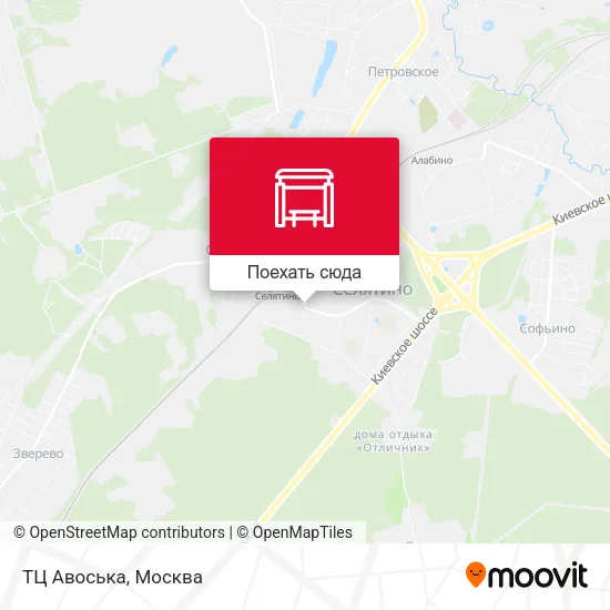 Карта ТЦ Авоська