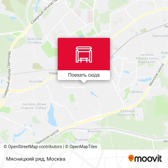 Карта Мясницкий ряд
