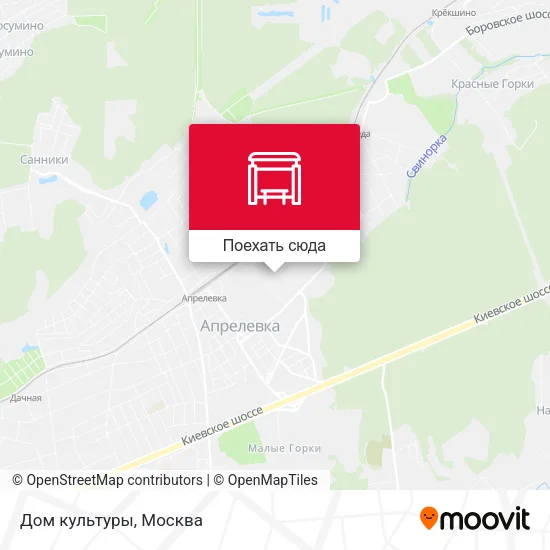 Карта Дом культуры