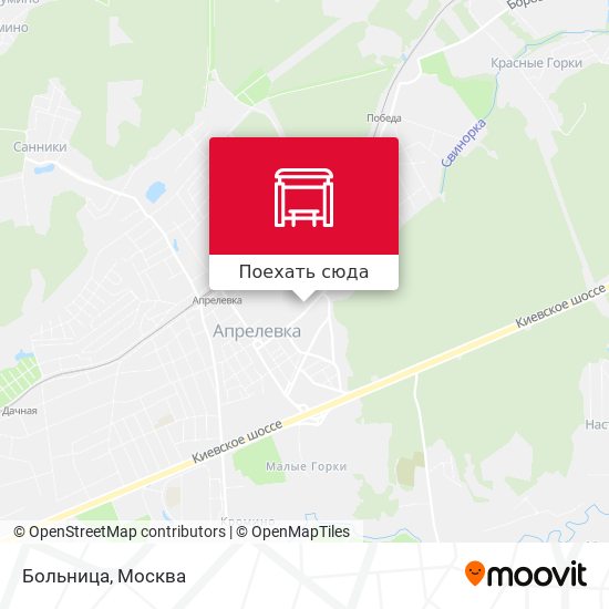 Карта Больница