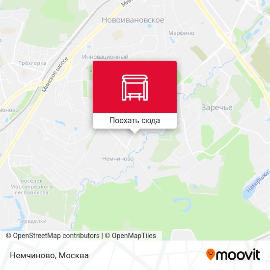 Карта Немчиново