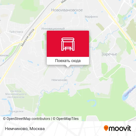 Карта Немчиново