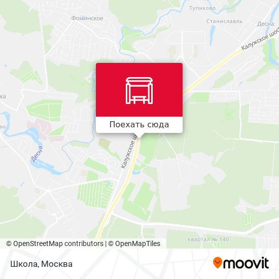 Карта Школа