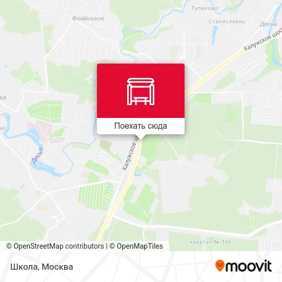 Карта Школа