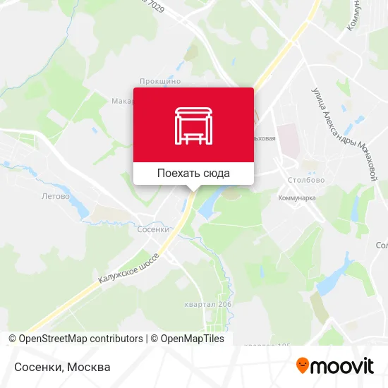 Карта Сосенки