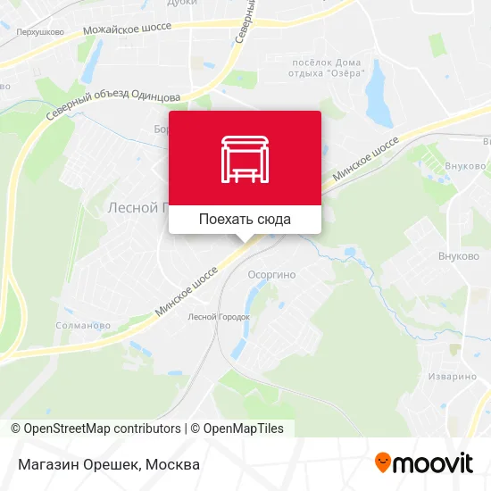 Карта Магазин Орешек