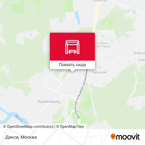 Карта Дикси