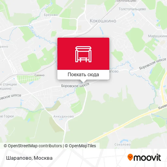 Карта Шарапово