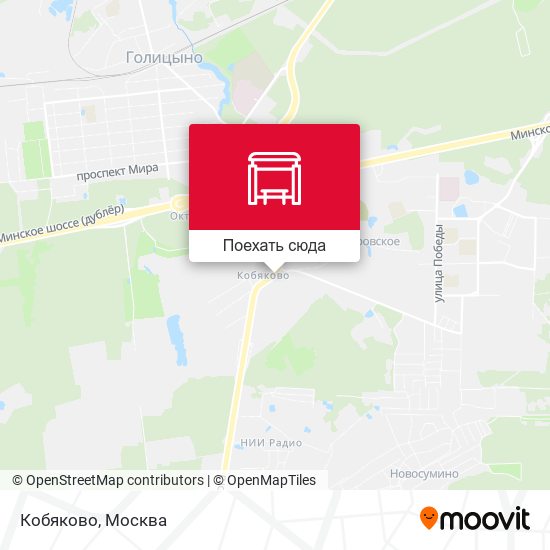 Карта Кобяково