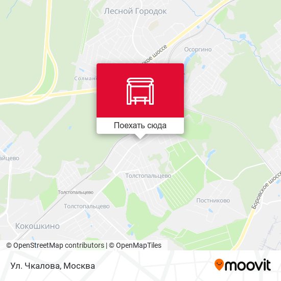 Карта Ул. Чкалова