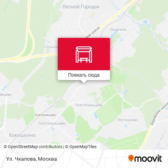 Карта Ул. Чкалова