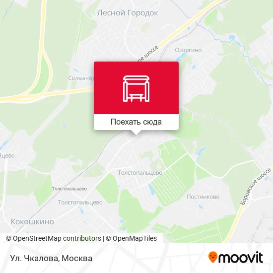 Карта Ул. Чкалова