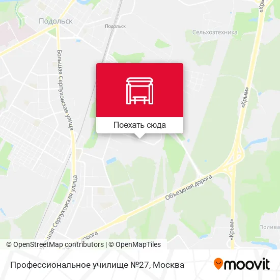 Карта Профессиональное училище №27