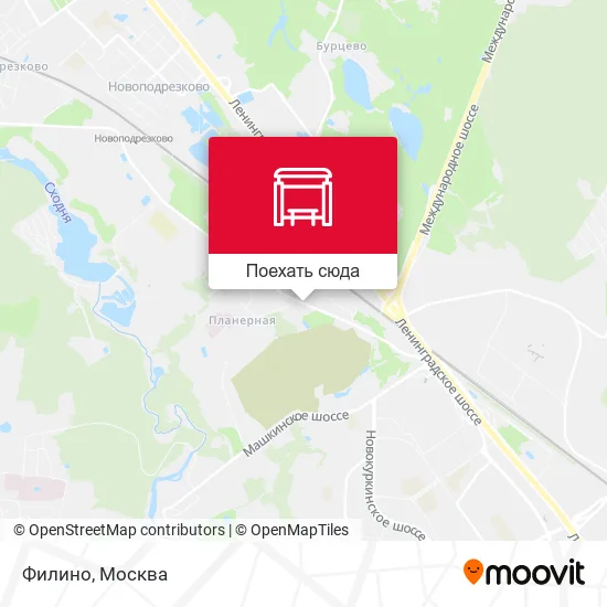 Карта Филино