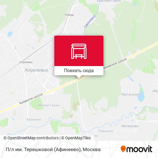 Карта П/л им. Терешковой (Афинеево)
