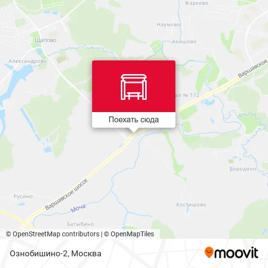 Карта Ознобишино-2