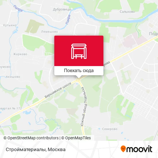 Карта Стройматериалы