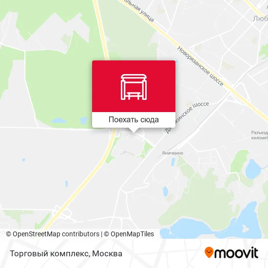 Карта Торговый комплекс