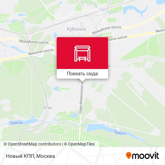 Карта Новый КПП