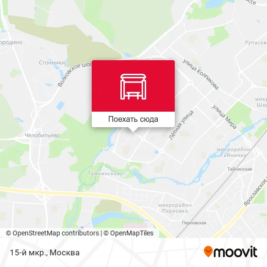 Карта 15-й мкр.