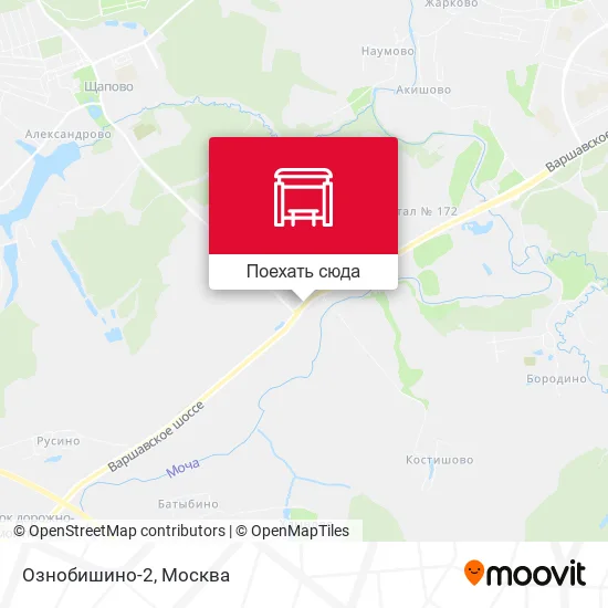 Карта Ознобишино-2