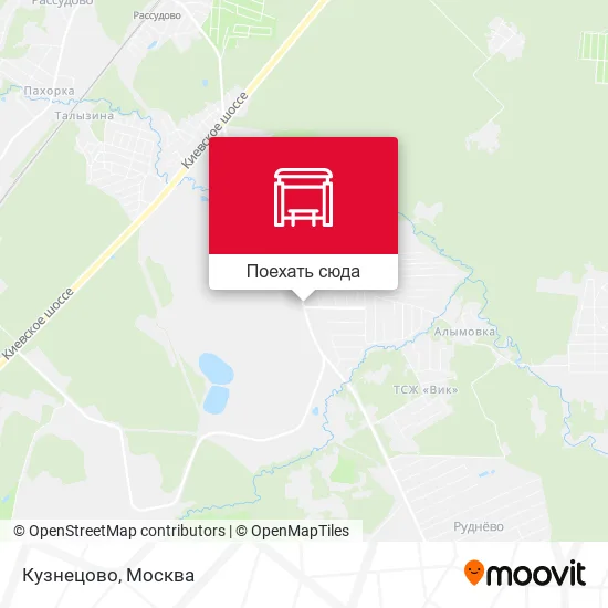 Карта Кузнецово