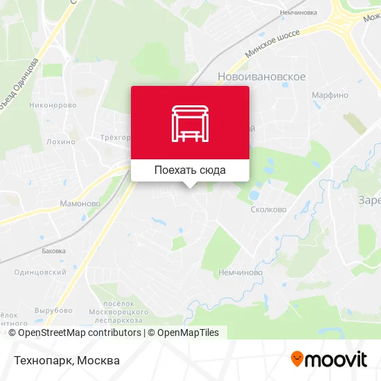 Карта Технопарк