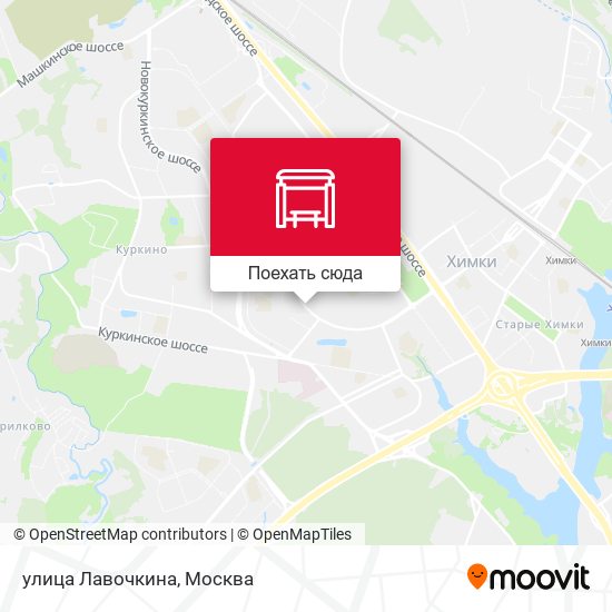 Карта улица Лавочкина