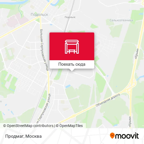 Карта Продмаг