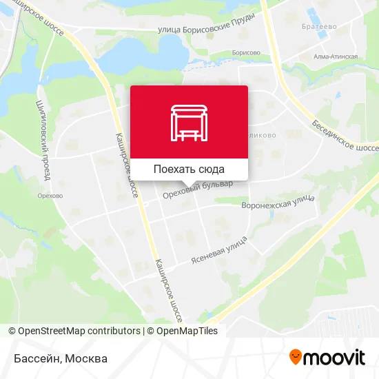 Карта Бассейн