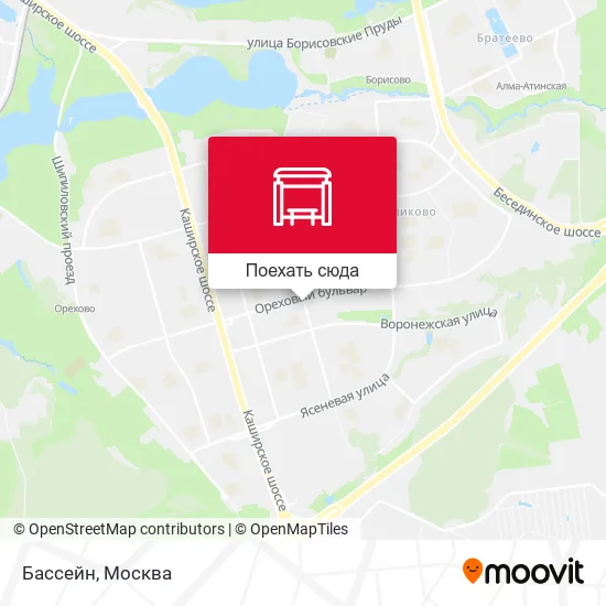 Карта Бассейн
