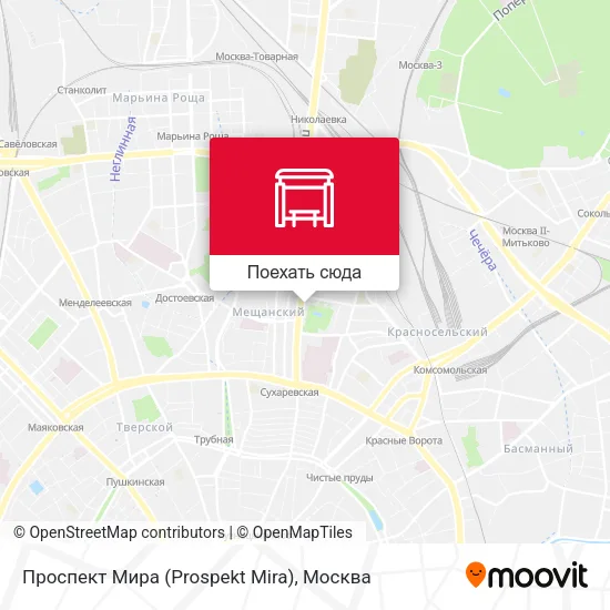 Карта Проспект Мира (Prospekt Mira)