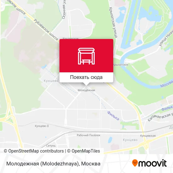 Карта Молодежная (Molodezhnaya)