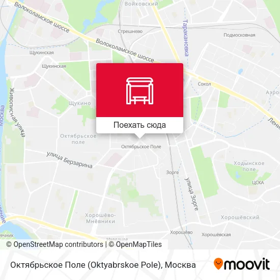 Карта Октябрьское Поле (Oktyabrskoe Pole)