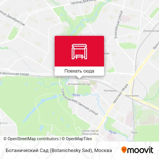 Карта Ботанический Сад (Botanichesky Sad)
