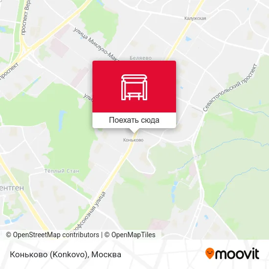 Карта Коньково (Konkovo)