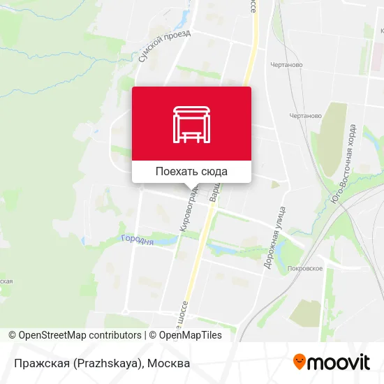 Карта Пражская (Prazhskaya)