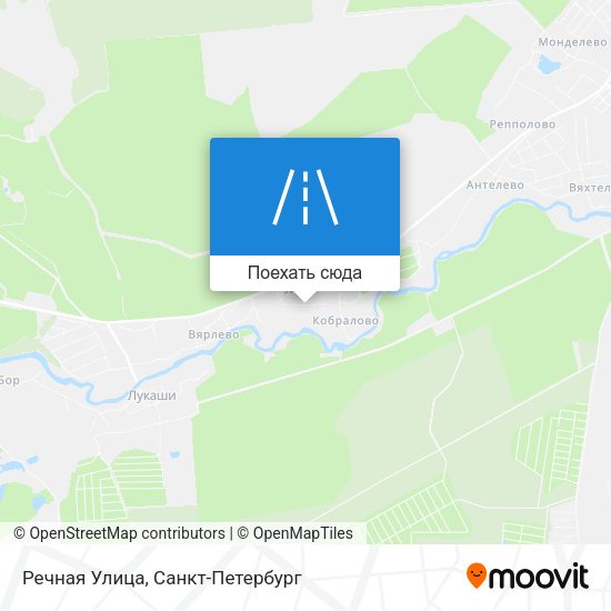 Карта Речная Улица