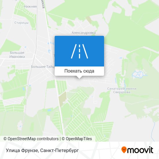 Карта Улица Фрунзе