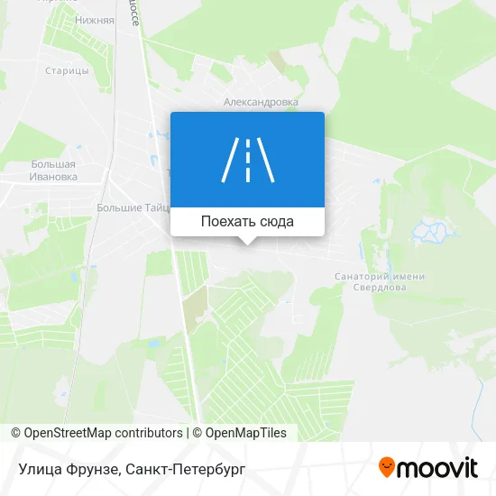 Карта Улица Фрунзе