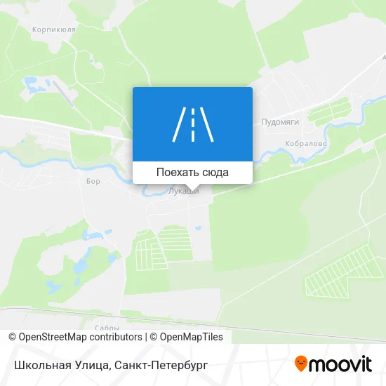 Карта Школьная Улица